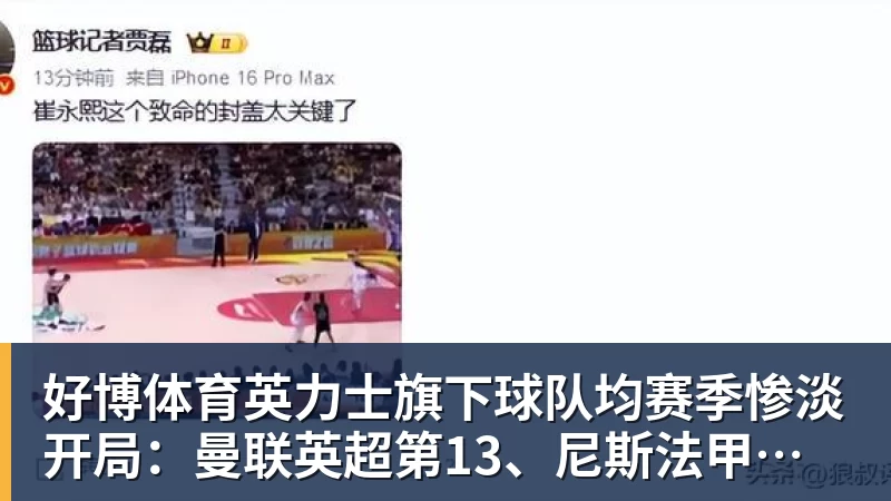 好博体育英力士旗下球队均赛季惨淡开局：曼联英超第13、尼斯法甲垫底